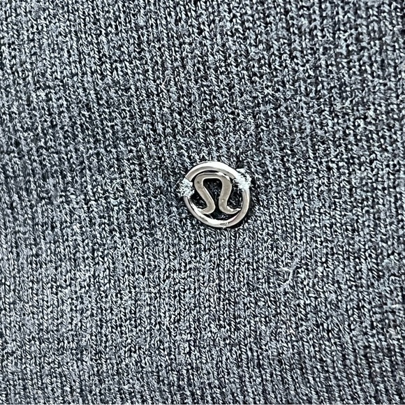 LULULEMON Reversible Waterfall Cardigan in Black/Grey One Size Casual warm wrap - Picture 11 of 11